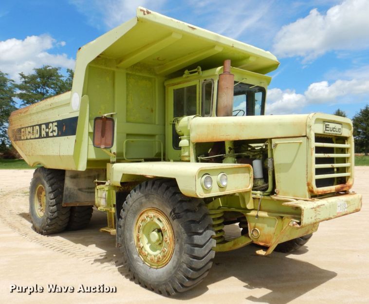 image for item DS8146 1980 Euclid 205FD  haul truck