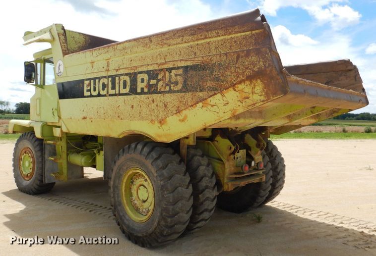 image for item DS8146 1980 Euclid 205FD  haul truck