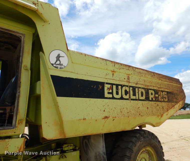 image for item DS8146 1980 Euclid 205FD  haul truck