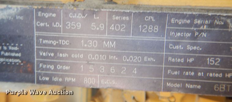 image for item DS8148 1991 Rosco Flaherty SPR-H  chip spreader