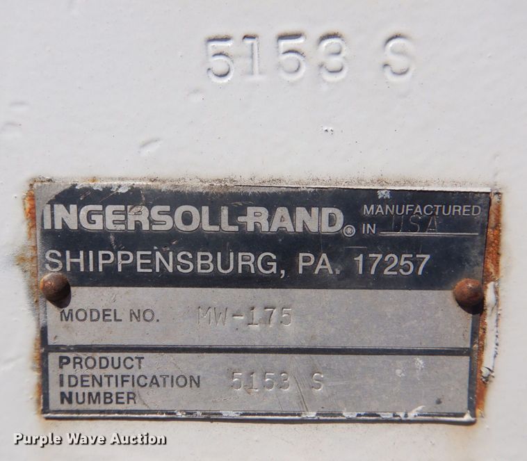 image for item DS8150 1986 Ingersoll Rand MW175  milling machine