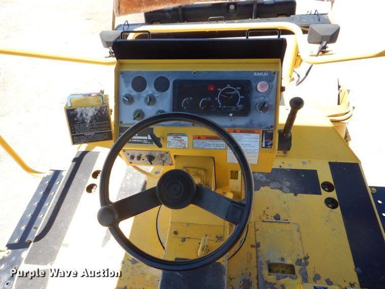 image for item DS8155 2003 Sakai SW850  double drum vibratory roller