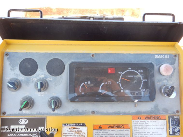 image for item DS8155 2003 Sakai SW850  double drum vibratory roller