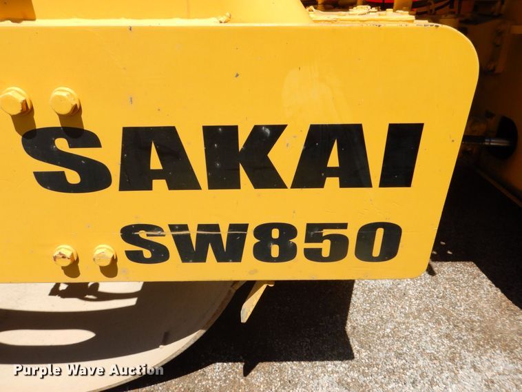 image for item DS8155 2003 Sakai SW850  double drum vibratory roller