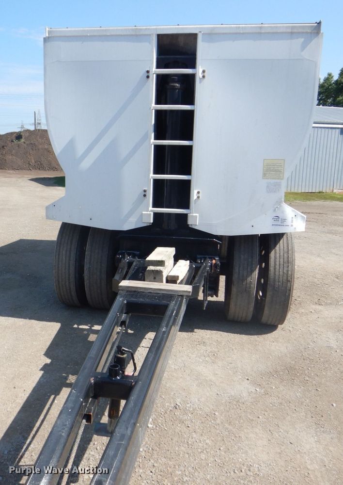 image for item DS8159 1993 Cornhusker  end dump pup trailer