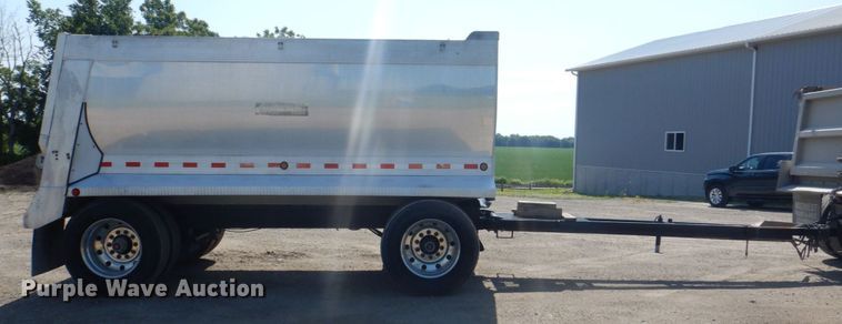 image for item DS8159 1993 Cornhusker  end dump pup trailer