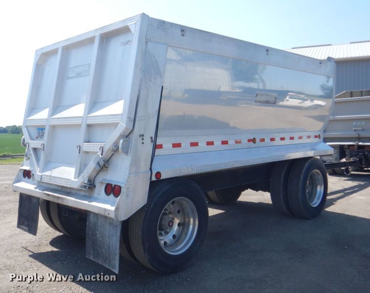 image for item DS8159 1993 Cornhusker  end dump pup trailer
