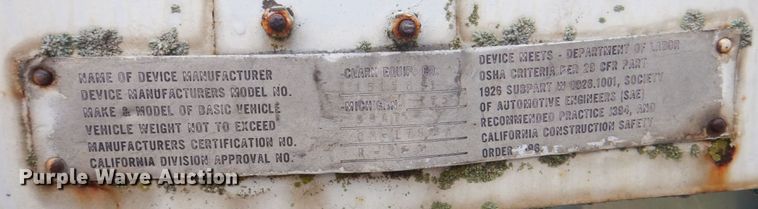 image for item DS8161 1973 Clark 175B  wheel loader