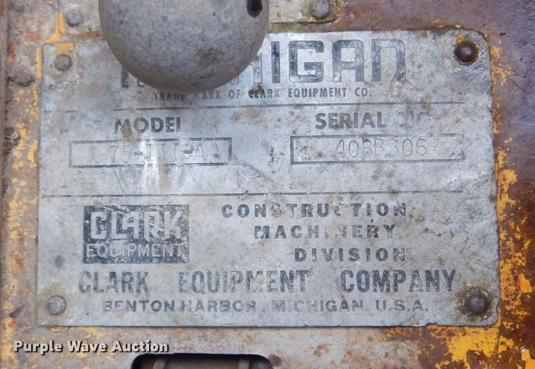 image for item DS8162 Clark 75B  wheel loader