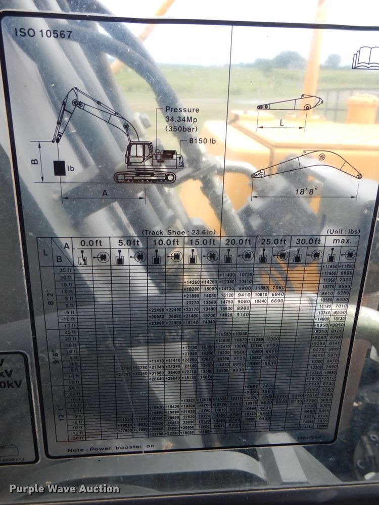 image for item DS8163 2005 Volvo EC210BLC  excavator