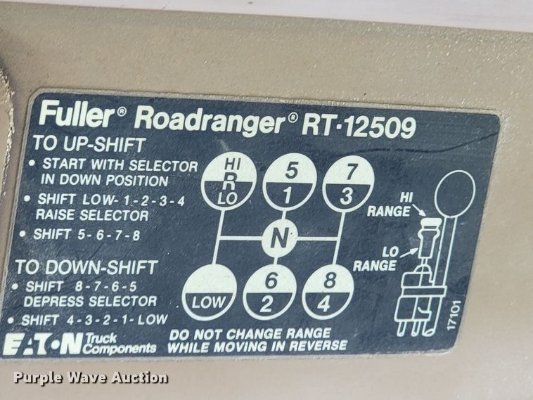 image for item HF9353 1979 International Transtar 4200  dump truck