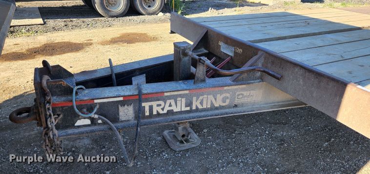 image for item JA9962 1998 Trail King TK40LP  equipment trailer