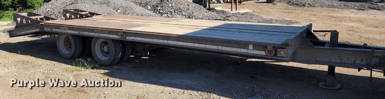 image for item JA9962 1998 Trail King TK40LP  equipment trailer