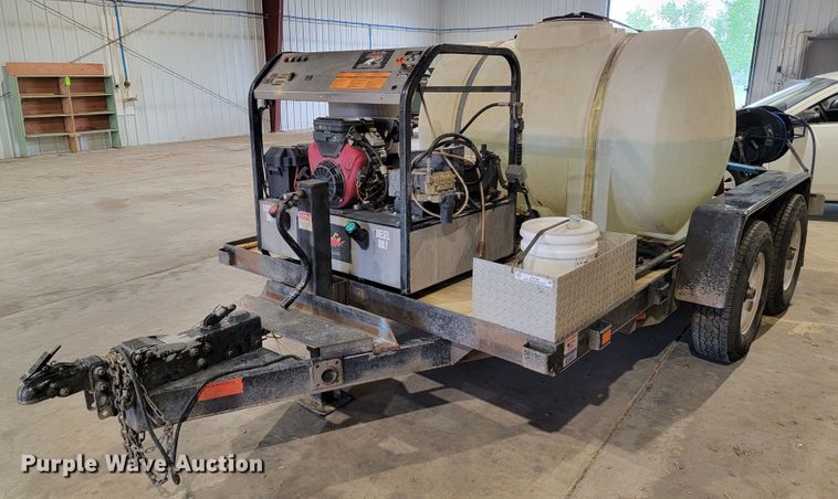 image for item JC9725 2012 DCT  pressure washer trailer