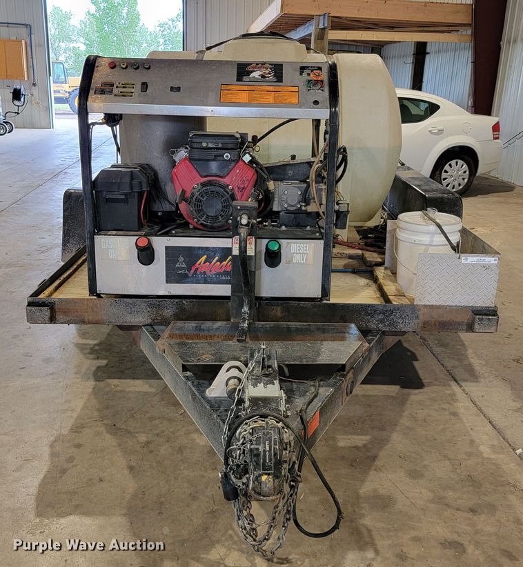 image for item JC9725 2012 DCT  pressure washer trailer