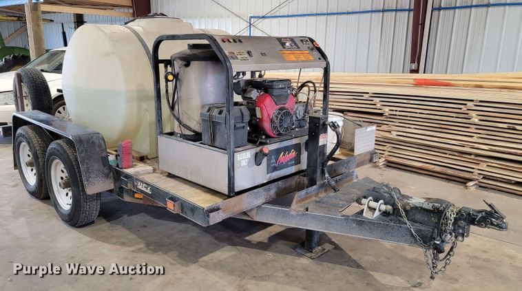 image for item JC9725 2012 DCT  pressure washer trailer