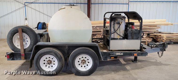 image for item JC9725 2012 DCT  pressure washer trailer