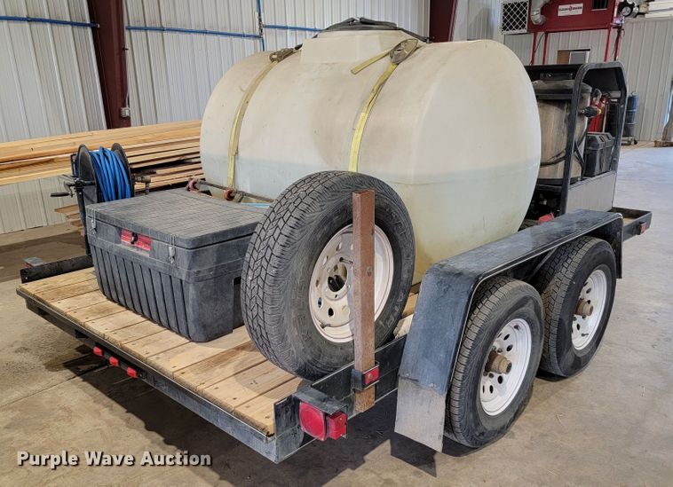 image for item JC9725 2012 DCT  pressure washer trailer