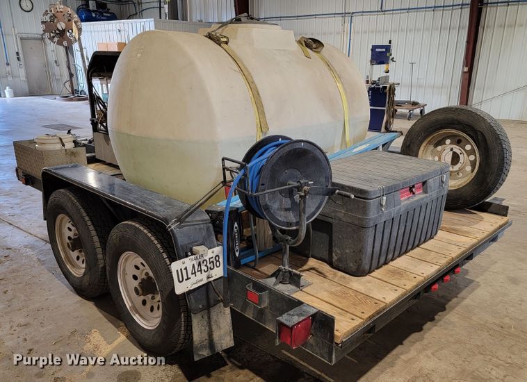 image for item JC9725 2012 DCT  pressure washer trailer