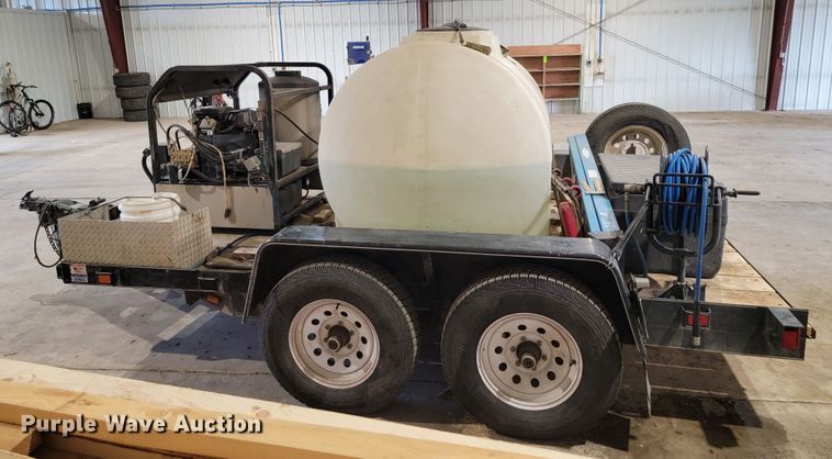 image for item JC9725 2012 DCT  pressure washer trailer