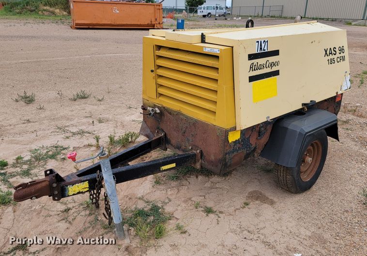 image for item JC9733 2000 Atlas Copco XAS96  air compressor