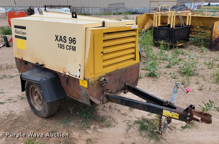 image for item JC9733 2000 Atlas Copco XAS96  air compressor