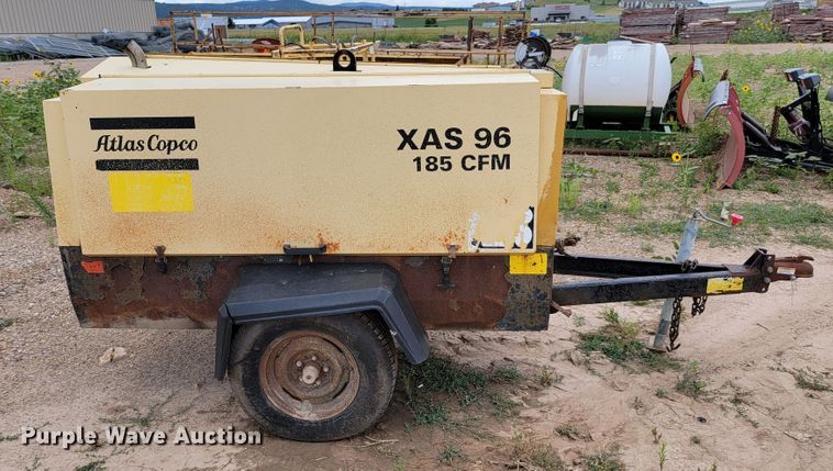 image for item JC9733 2000 Atlas Copco XAS96  air compressor