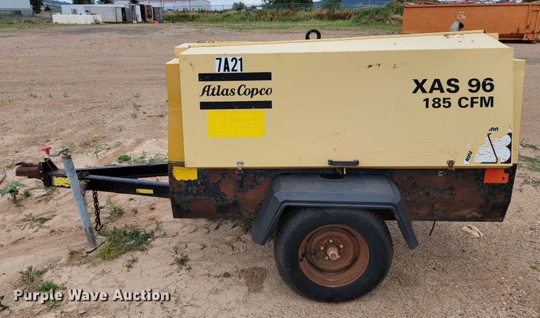 image for item JC9733 2000 Atlas Copco XAS96  air compressor