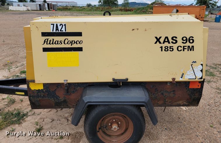 image for item JC9733 2000 Atlas Copco XAS96  air compressor