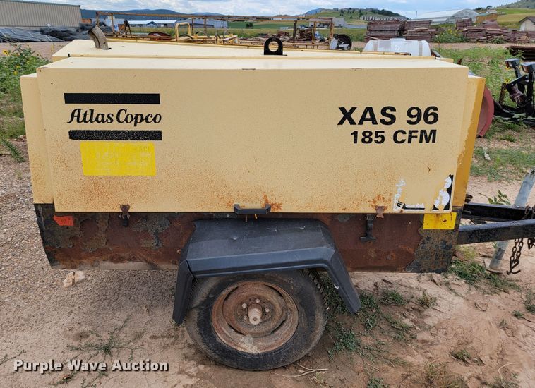 image for item JC9733 2000 Atlas Copco XAS96  air compressor