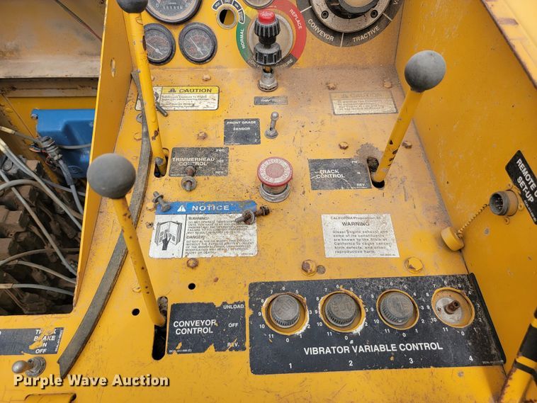 image for item JC9742 1997 Gomaco GT3600  curb machine