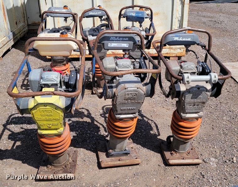 image for item JC9769 (3) MultiQuip plate compactors