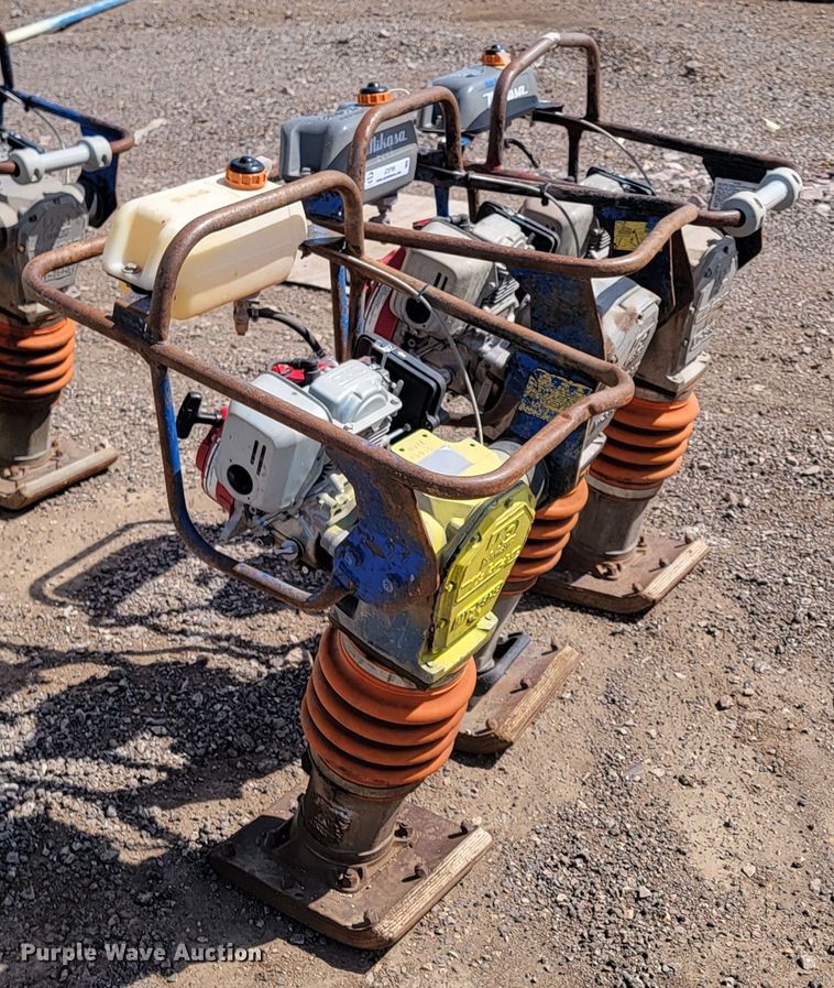 image for item JC9769 (3) MultiQuip plate compactors