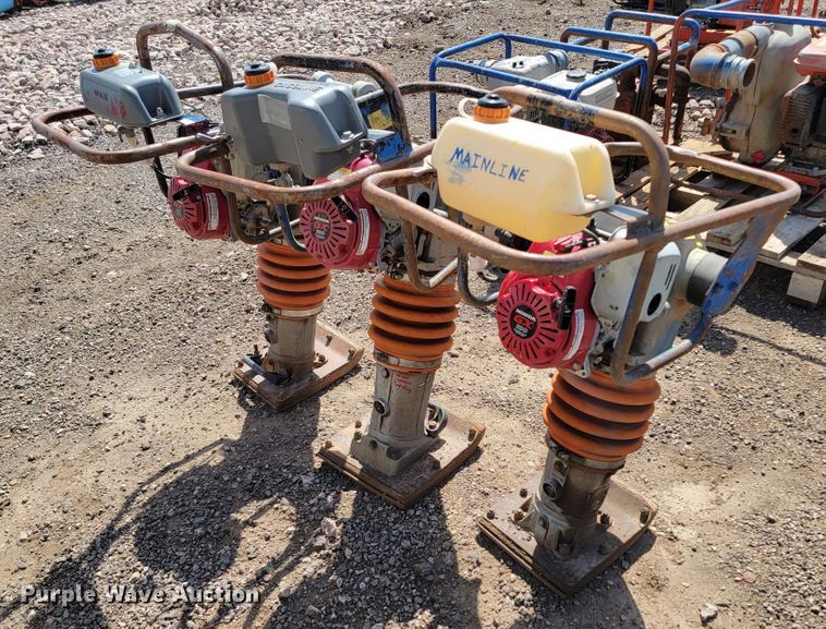 image for item JC9769 (3) MultiQuip plate compactors