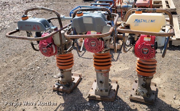 image for item JC9769 (3) MultiQuip plate compactors