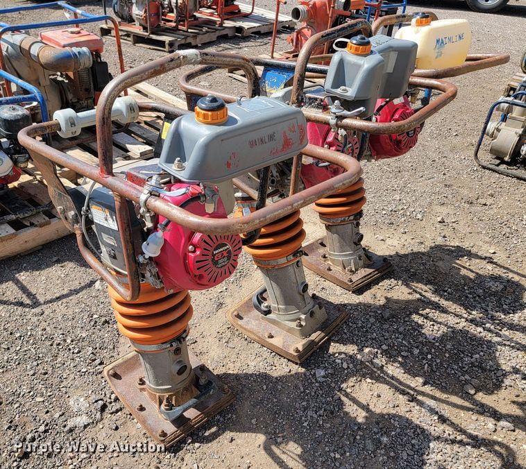 image for item JC9769 (3) MultiQuip plate compactors