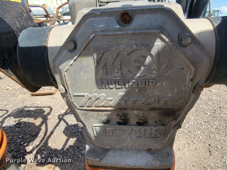 image for item JC9769 (3) MultiQuip plate compactors