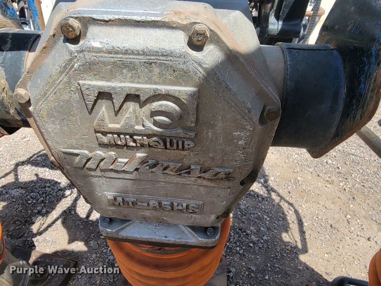 image for item JC9769 (3) MultiQuip plate compactors