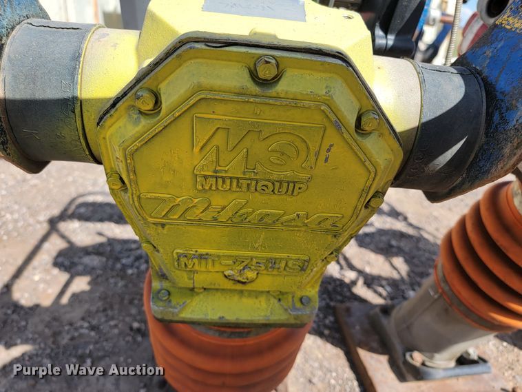 image for item JC9769 (3) MultiQuip plate compactors