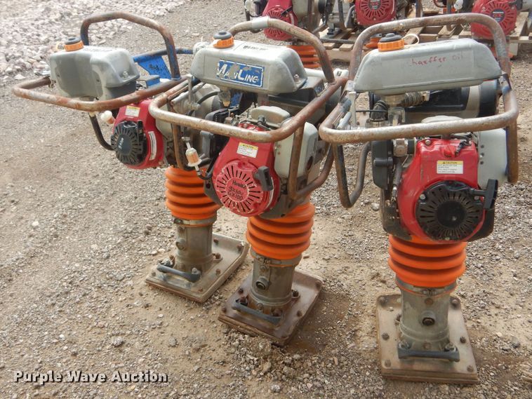 image for item JC9770 (3) MultiQuip plate compactors