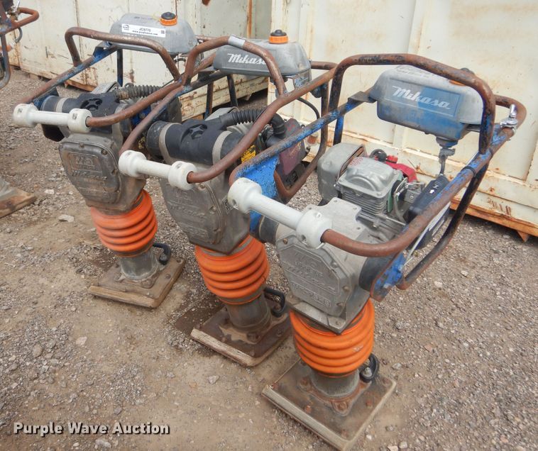 image for item JC9770 (3) MultiQuip plate compactors