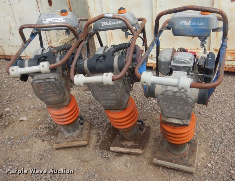 image for item JC9770 (3) MultiQuip plate compactors