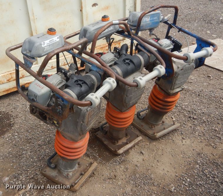 image for item JC9770 (3) MultiQuip plate compactors