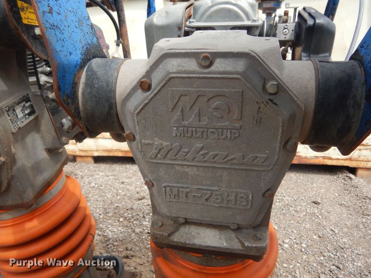 image for item JC9770 (3) MultiQuip plate compactors