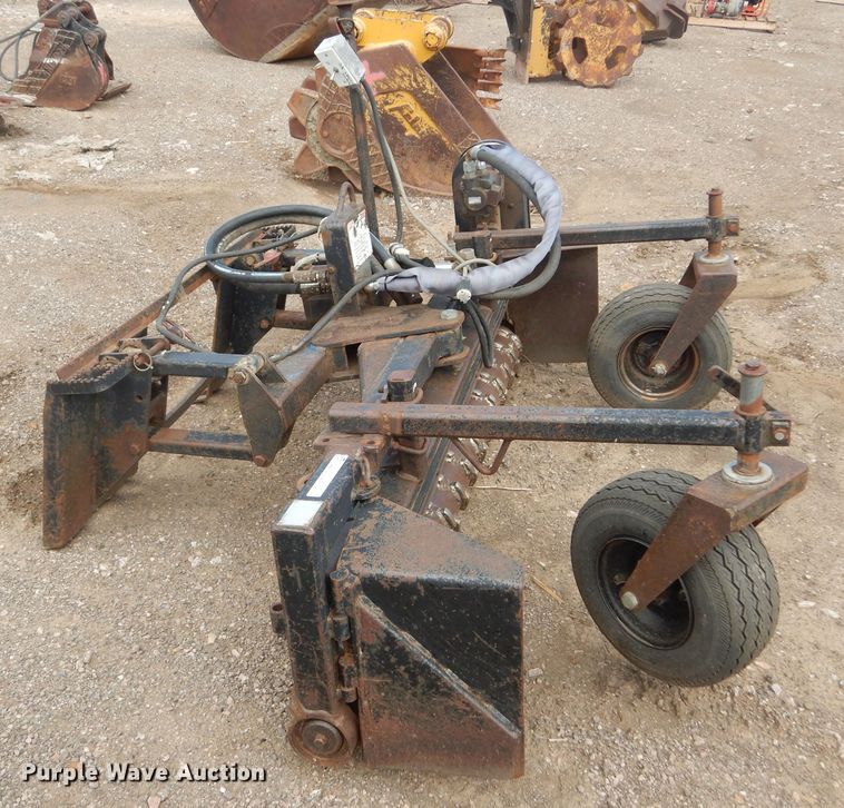 image for item JC9779 Harley S-6  skid steer box rake