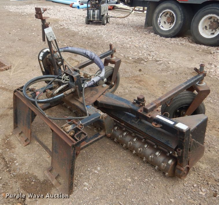 image for item JC9779 Harley S-6  skid steer box rake