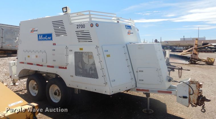 image for item JC9786 2000 Huber Air Shovel AT07-D-L-D073-H-LC44-HT  vacuum excavator