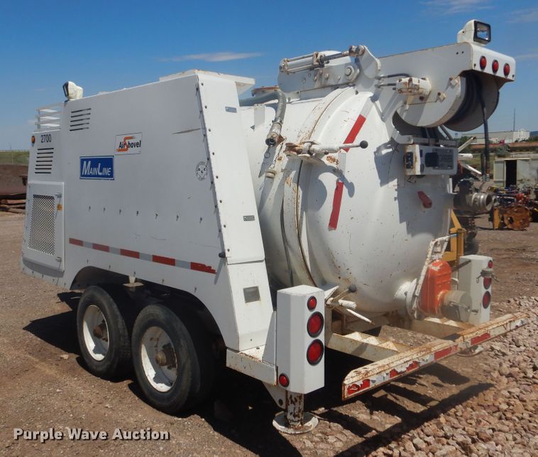 image for item JC9786 2000 Huber Air Shovel AT07-D-L-D073-H-LC44-HT  vacuum excavator