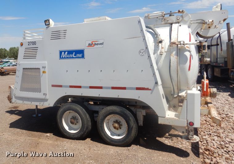 image for item JC9786 2000 Huber Air Shovel AT07-D-L-D073-H-LC44-HT  vacuum excavator