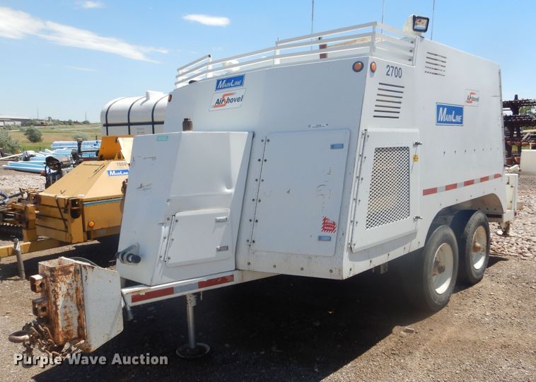 image for item JC9786 2000 Huber Air Shovel AT07-D-L-D073-H-LC44-HT  vacuum excavator